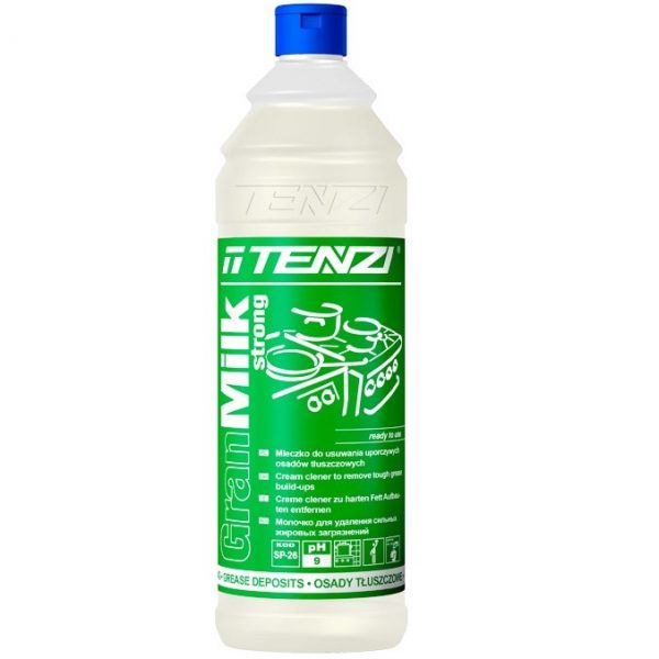 134 TENZI Gran Milk Strong uniwersalne mleczko do czyszczenia osadow tluszczowych z powierzchni snitarnych i gastronomicznych 1l