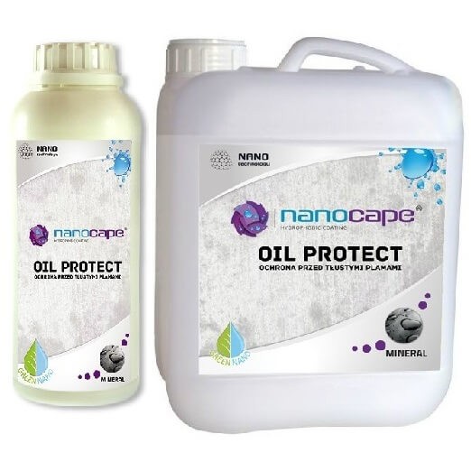 146 Nanocape Oil Protect powloka hydrofobowa do ochrony betonu i kostki brukowej przed olejem