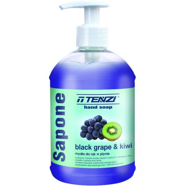 180 TENZI Sapone Black Grape Kiwi Mydlo do rak w plynie o zapachu czarnych winogron i kiwi