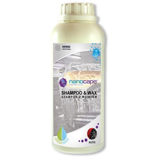 184 Nanocape szampon samochodowy z woskiem Carnauba