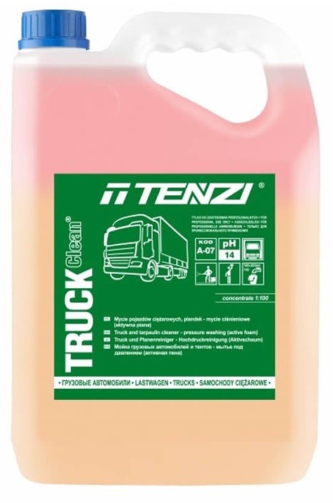 TENZI Truck Clean Piana do mycia ciężarówek, silników, plandek