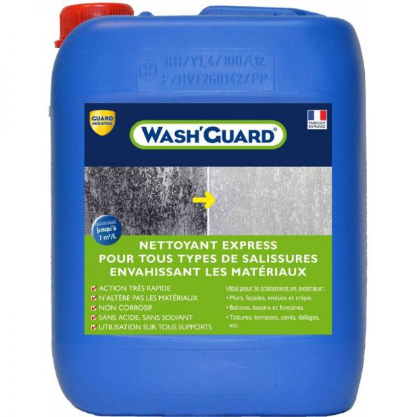 GuardWash® środek do czyszczenia porostów i glonów z dachówki, cegły, betonu, kamienia, ścian, tynków itp.
