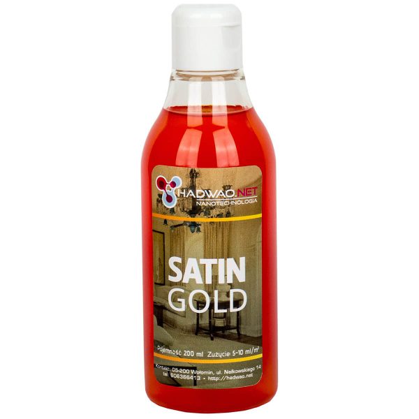 Satin Gold preparat do pielęgnacji mebli i skór, chroni przed zabrudzeniami