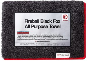 Fireball super miękki ręcznik z najwyższej jakości mikrofibry Black Fox All Purpose Towel