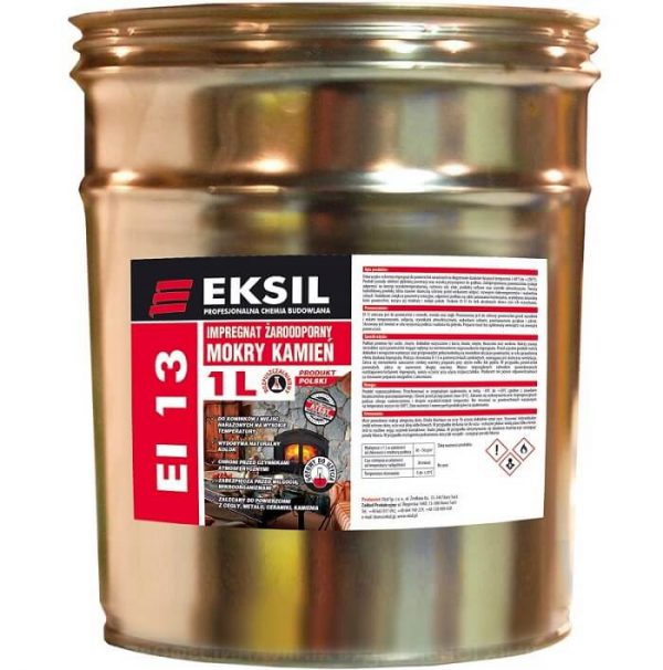 EKSIL EI-13 impregnat żaroodporny dekoracyjno-ochronny impregnat przeznaczony do cegły, ceramiki, kamienia