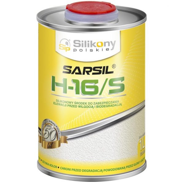 1013 SARSIL® H 16S impregnat do elewacji chroniacy przed wilgocia glonami i grzybami 1