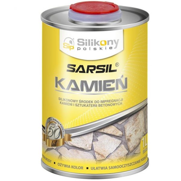 1018 SARSIL® KAMIEN impregnat do kamienia elewacyjnego i sztukaterii barwionych w masie