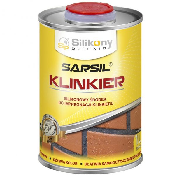 1021 SARSIL® KLINKIER impregnat silikonowy do klinkieru