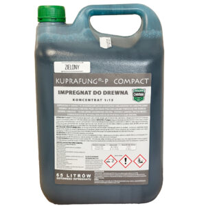 KUPRAFUNG® – P COMPACT impregnat do drewna konstrukcyjnego i więźby dachowej, do ochrony przed grzybem i owadami ZIELONY (KONCENTRAT 1:13)